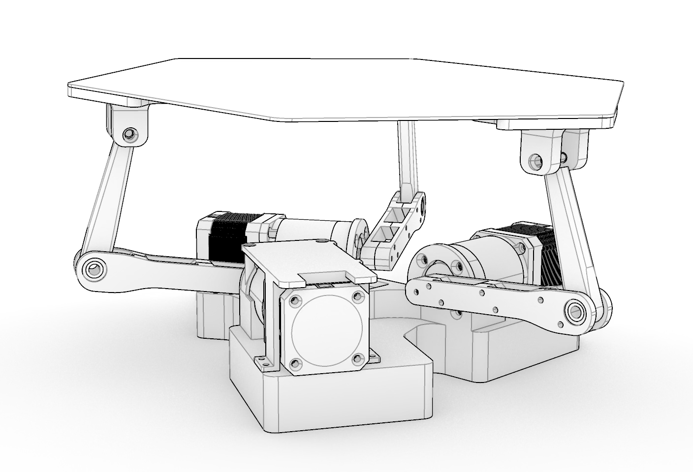 3-PRPS Robotic Platform Architecture